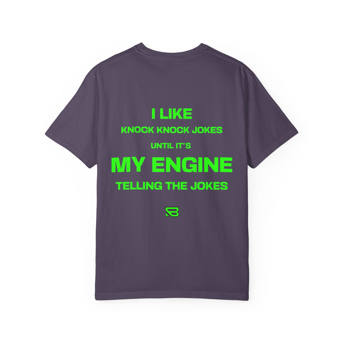 Knock Knock Engine Mechanic Humor T-Shirt | Backlash HQ
