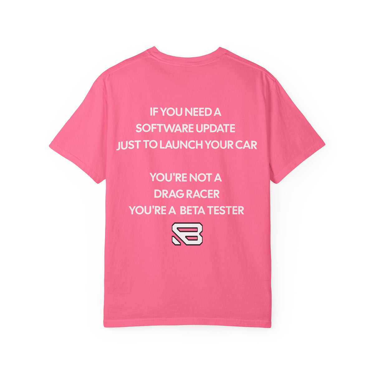 Software Update Beta Tester Drag Racing T-Shirt | Backlash HQ