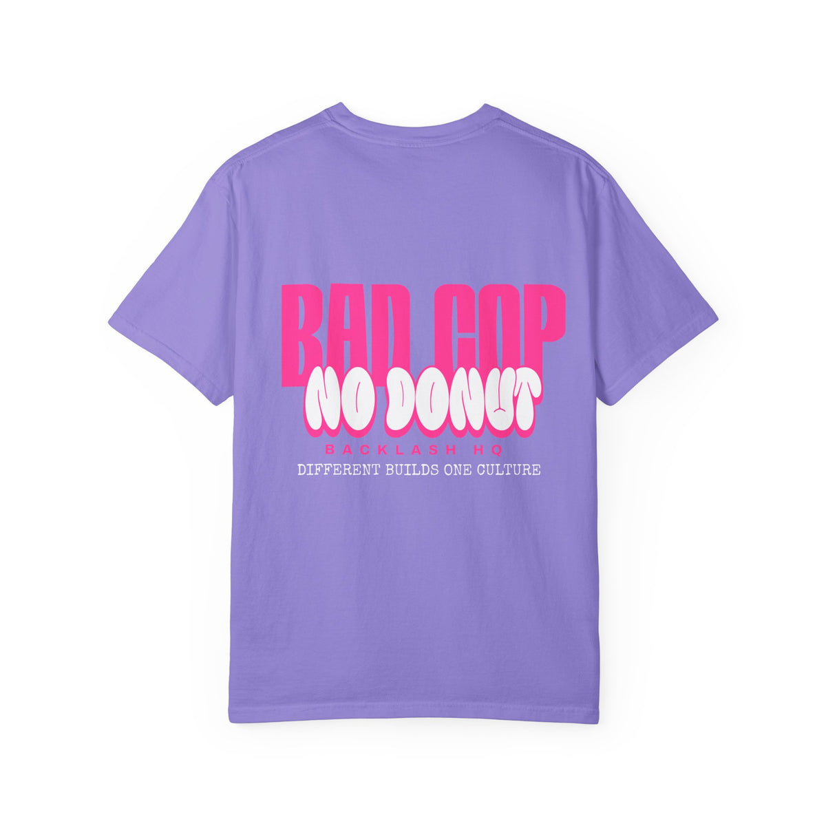BAD COP Pink Graphic T-Shirt | Backlash HQ