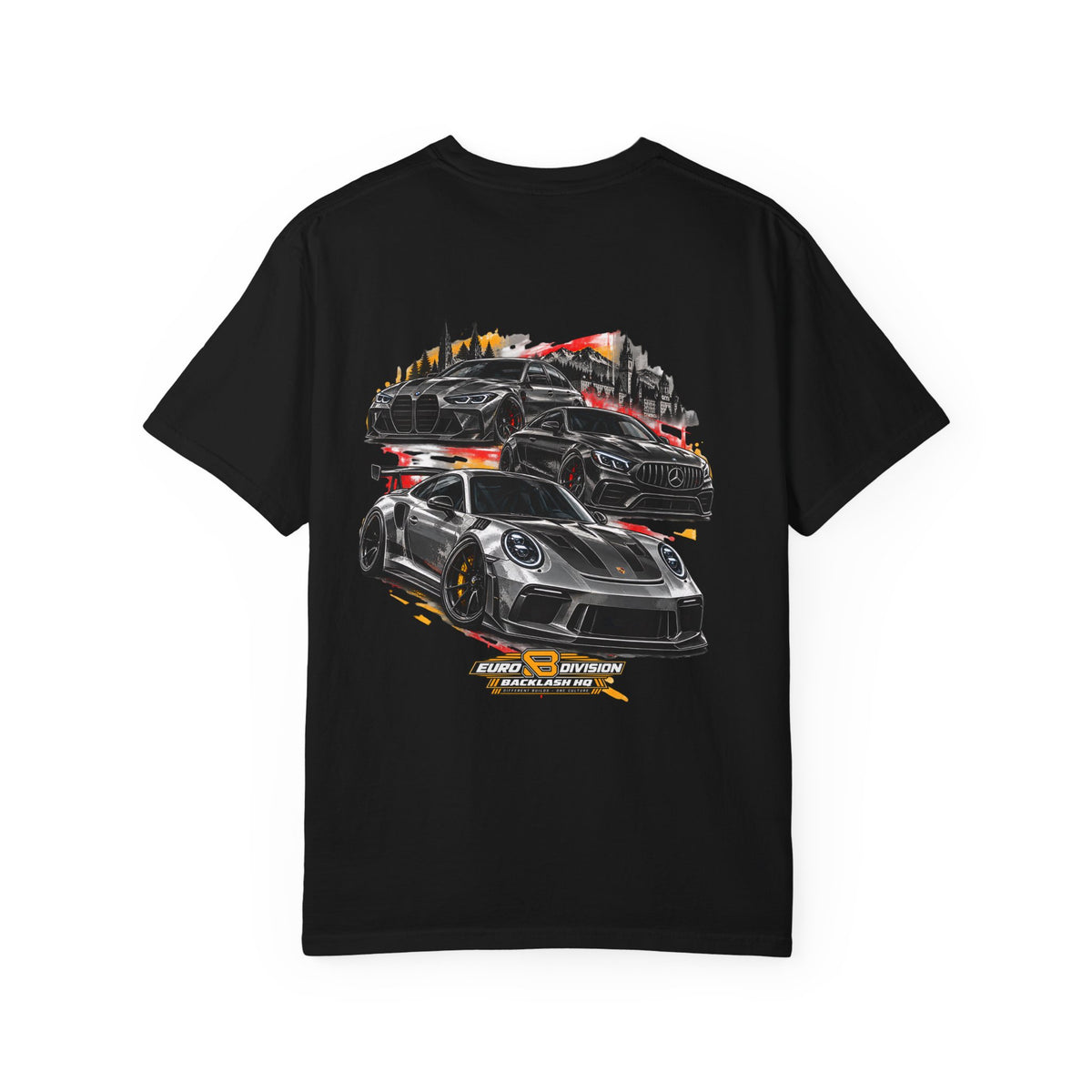 Euro Triple Threat Gold T-Shirt | Backlash HQ
