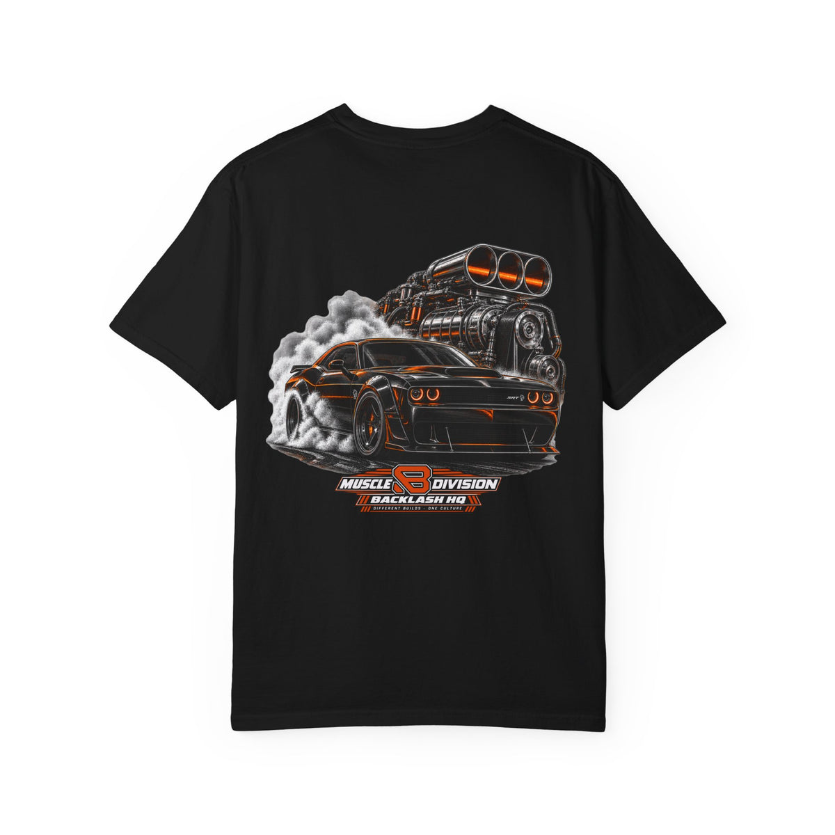 Cheaper Than Therapy Challenger Muscle Car T-Shirt | Backlash HQ