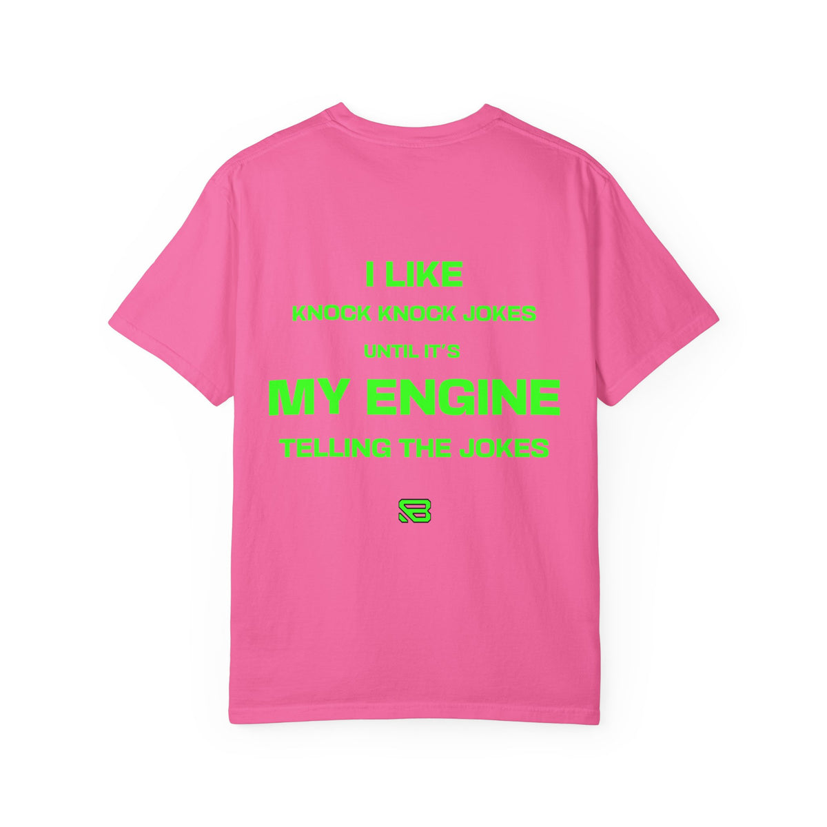 Knock Knock Engine Mechanic Humor T-Shirt | Backlash HQ