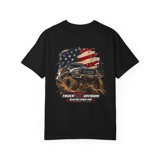Ford Flag & Mud T-Shirt | Backlash HQ