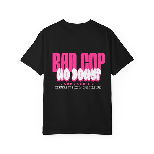 BAD COP Pink Graphic T-Shirt | Backlash HQ