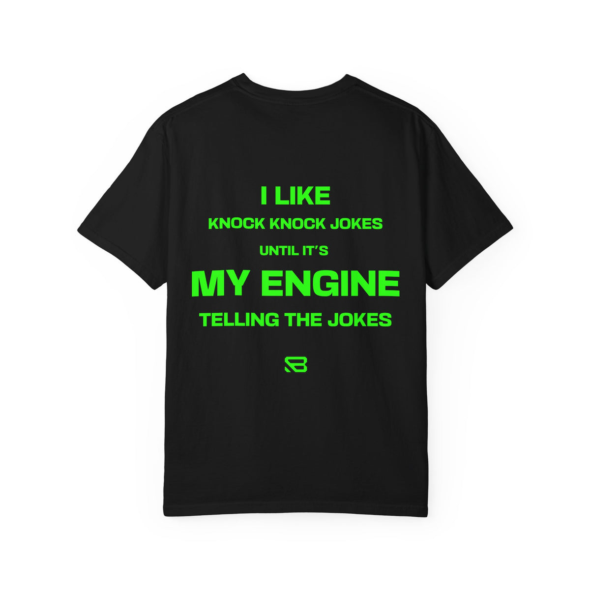 Knock Knock Engine Mechanic Humor T-Shirt | Backlash HQ