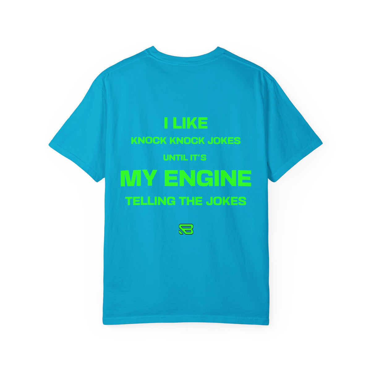 Knock Knock Engine Mechanic Humor T-Shirt | Backlash HQ