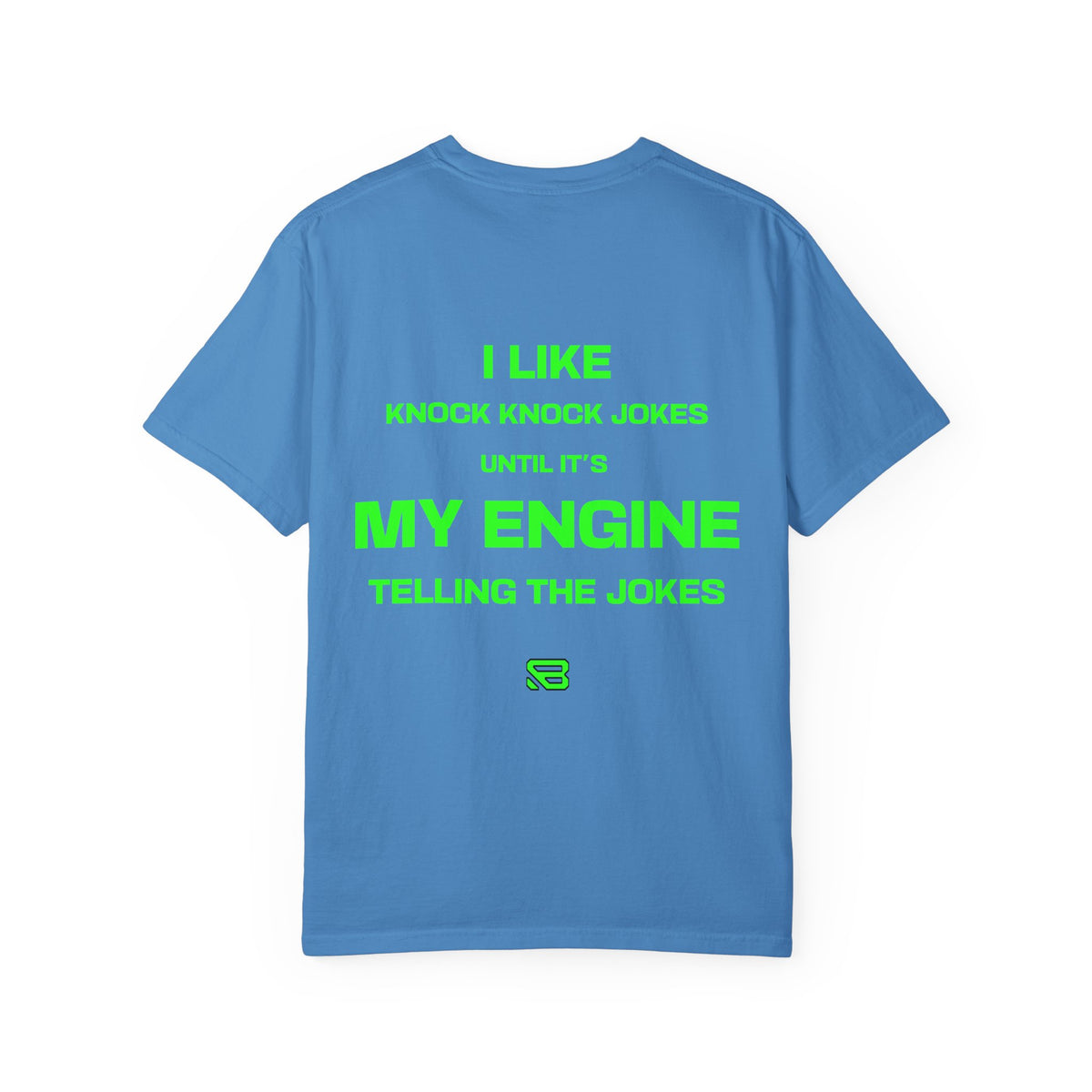 Knock Knock Engine Mechanic Humor T-Shirt | Backlash HQ