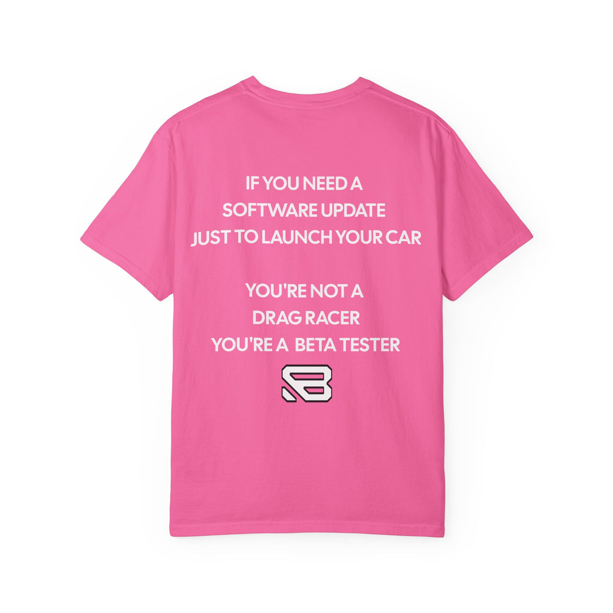 Software Update Beta Tester Drag Racing T-Shirt | Backlash HQ