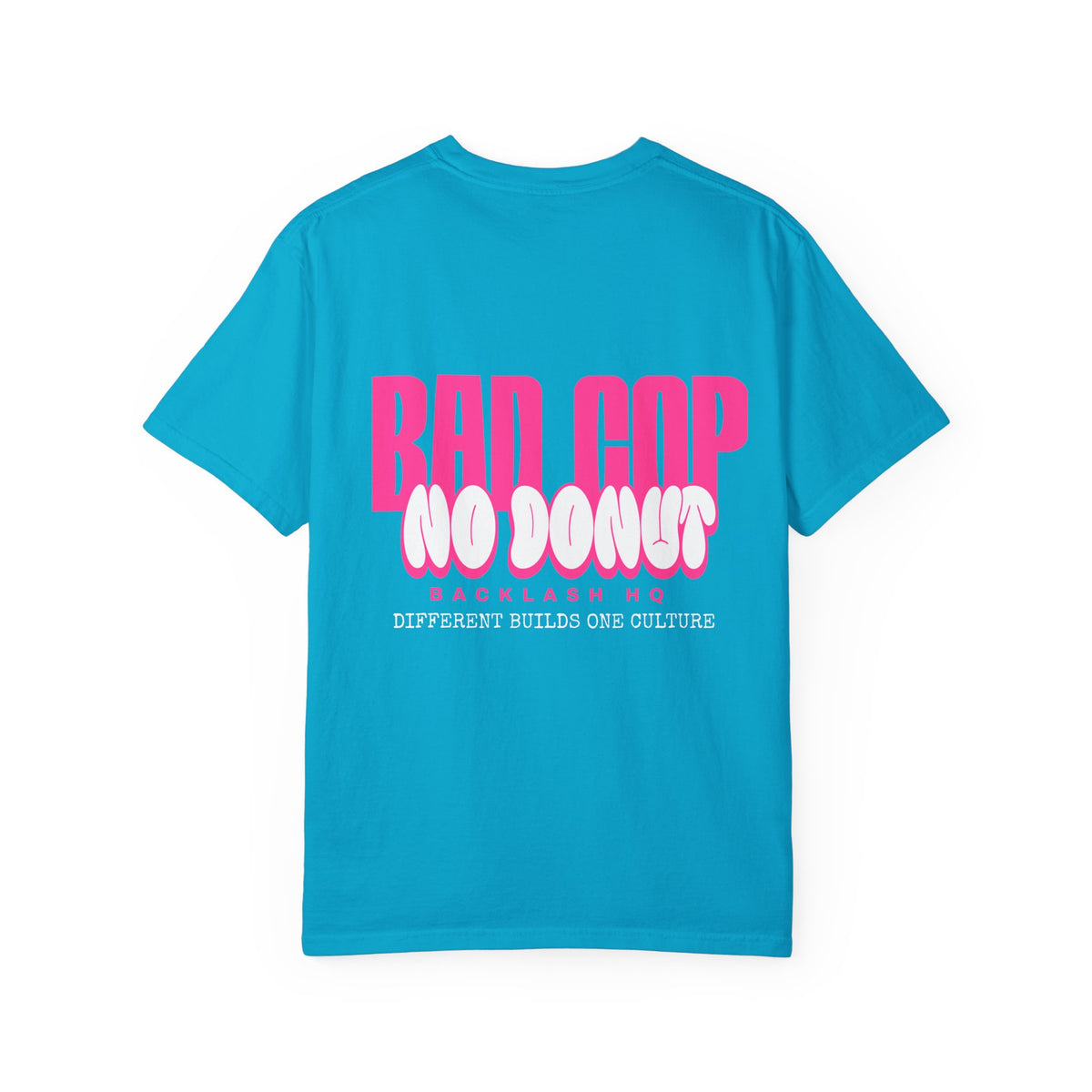 BAD COP Pink Graphic T-Shirt | Backlash HQ
